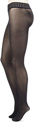 Wolford Fatal 50 Ceidos, 50 DEN, Negro, XS para Mujer