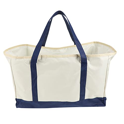 jojofuny Bolso portátil bolsa de compras Dibujo de la bolsa de cuerda bolsa de preservación de calor (beige)