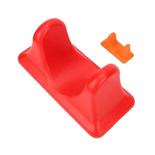 Masajeador de Psoas, Flexor de Cadera Casero Suave Portátil para Hombres (rojo y naranja)