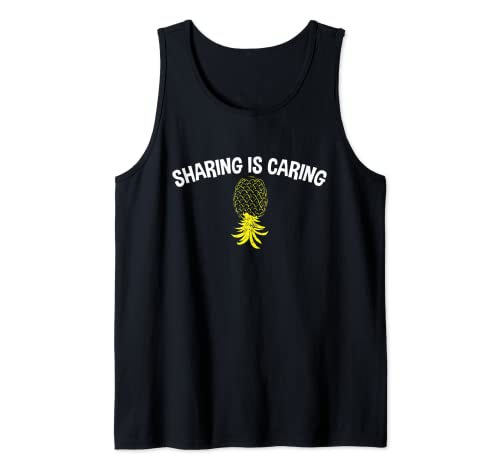 Al revés piña compartir es el cuidado sexo grupal swingers Camiseta sin Mangas