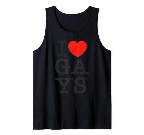 I Heart My Gay Community Funny City Pun Juguetes Eróticos Camiseta sin Mangas