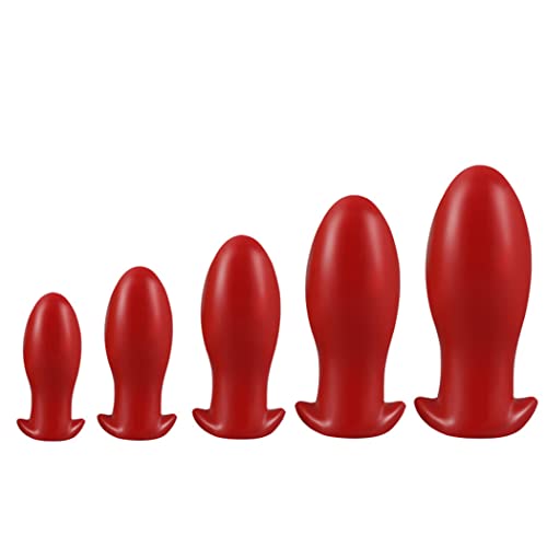 Vino Rojo -Cu para el tamaño de cinco tamaños S/M/L/XL/XXL Bola de masaje de relajación de yoga, dispositivo de masaje de silicona blanda,Rojo,XXL