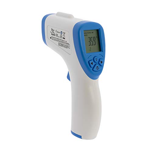 Termometro infrarrojos digital laser no contacto para frente pistola laser medidor de temperatura termómetro para adultos y bebe/teemometro infrarrojo para personas y objetos