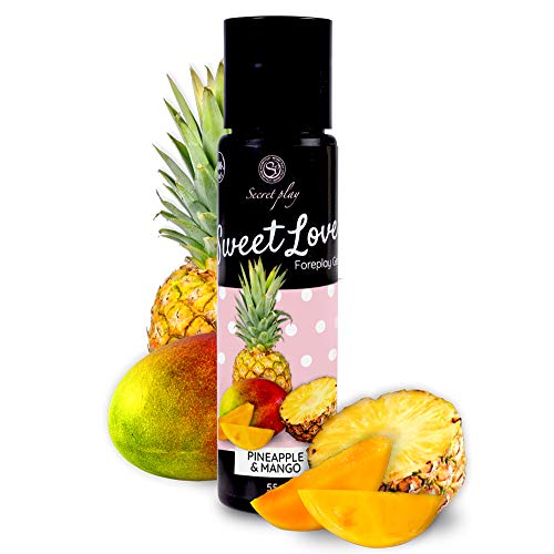 Sweet Love Lubricante/Sexo Oral Comestible Piña y Mango by Secret Play - Ideal sexo oral