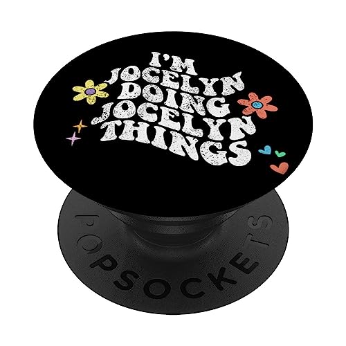 Genial, soy JOCELYN haciendo cosas divertidas de JOCELYN para el Día de la Madre PopSockets PopGrip Intercambiable