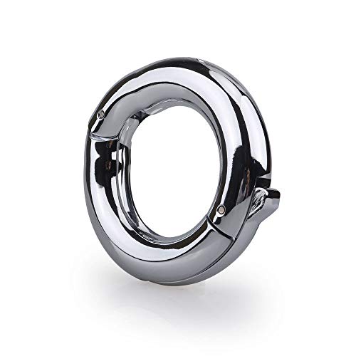 Anillo de acero inoxidable PẹNịS CọCKṛịNG para SẹX MẹN, Diámetro ajustable 40-50mm