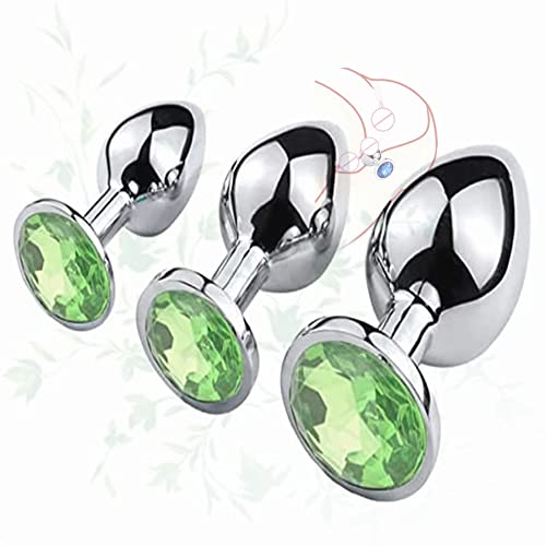 CZZSiug 3pcs Pulsera de Piedras Preciosas Verdes Suaves pequeños Juguetes Decorativos - Adecuado para Llevar a la Aptitud