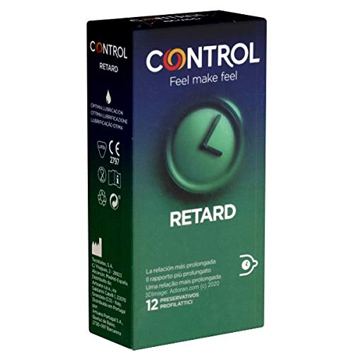 Control Adapta Retard Preservativos, 12Ud