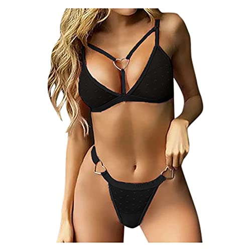 Zilosconcy Ropa Interior Mujer Lingerie Bordado Ropa Interior Conjunto Juego de rol Ropa Interior Mujer Sexy Lenceria De Mujer Erotica