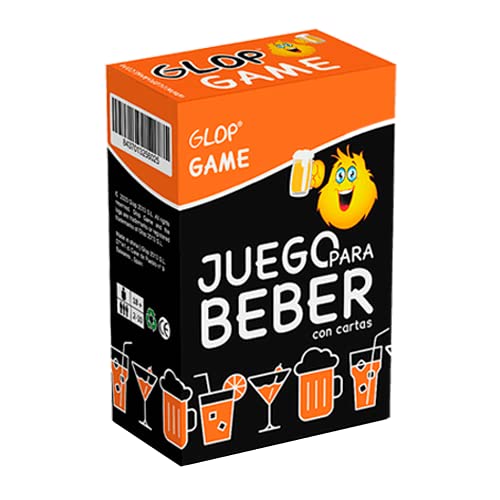 Glop Game - Juegos de Mesa Adulto - Juegos para Beber - Juegos de Cartas para Fiestas - Regalos Originales Hombres, Mujeres, Pareja, Amigo, Amiga – Regalo Divertido, Cumpleaños - Amigo Invisible