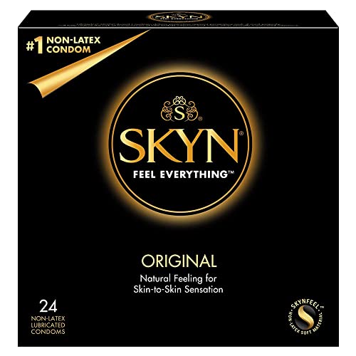SKYN Skynfeel - Preservativos originales sin látex, 24 unidades, 53 mm de ancho