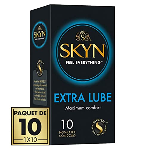 Skyn Extra Lubrifiie – 10 preservativos extra lubricados para padres