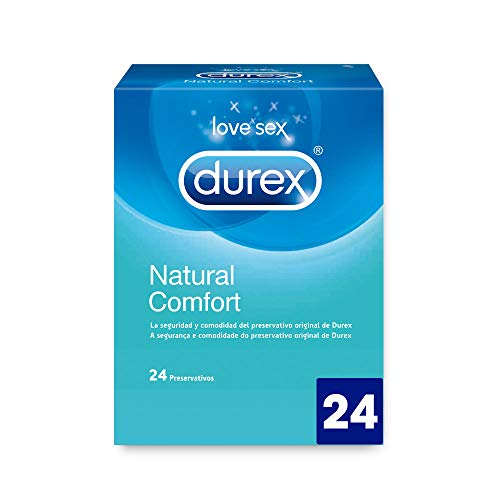 Durex, Natural Comfort Preservativos Original 24 Unidades