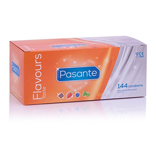 PASANTE Mixed Flavours Condoms x 144 (Bulk Clinic Pack)