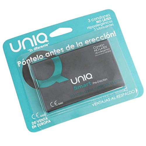 Dreamlove Uniq Smart Pre-Erección Preservativo sin Latex - 3 Unidades