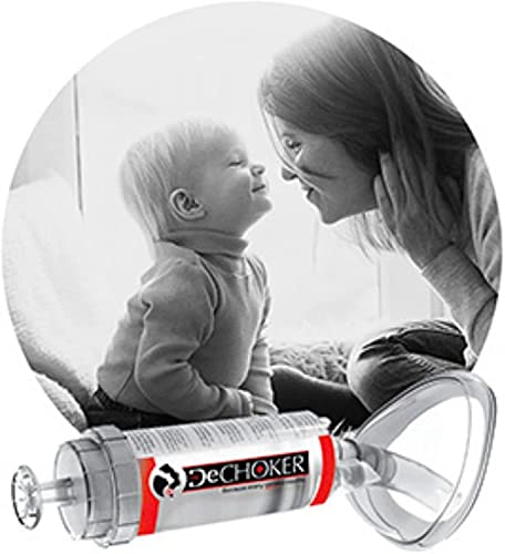 DECHOKERPLUS - Dispositivo Médico Antiatragantamiento para Bebes | Dispositivo Anti Asfixia de Emergencia para Eliminar Objetos Bloqueados | Antiasfixia, Primeros Auxilios | de 1 a 3 Años