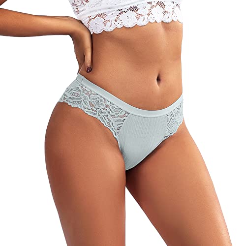 KAQQ Tiendas De Ropa Interior para Mujer,Lenceria Sensual por Mayor,Ropa Interior Femenina De Algodon,Bragas Blancas De Encaje,Bragas Altas Baratas,Bragas De Bikini Blancas,En Braguitas