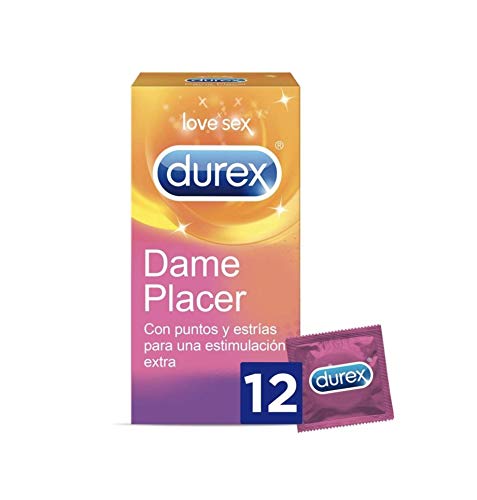DUREX preservativos dame placer caja 12 unidades