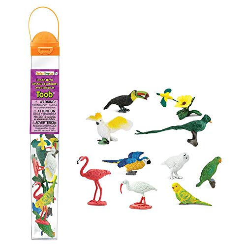 Safari Ltd. Aves exóticas Figura de juguete para niños y niñas - A partir de 3 años