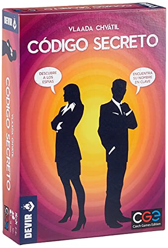 Devir - Código Secreto, Juego de Mesa con Amigos, para fiestas, Adultos (BGCOSE)