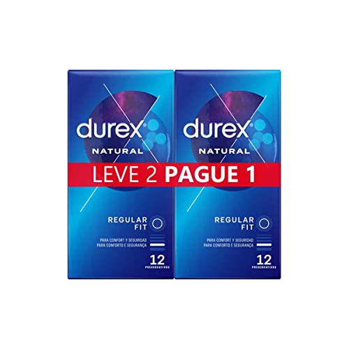 Durex Natural Plus Preservativos 12 Unidades X2