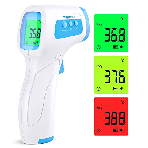 Wawech Termometro infrarrojos para medir la fiebre termómetro infrarrojo profesional sin contacto medidor de temperatura para todos personas y otros