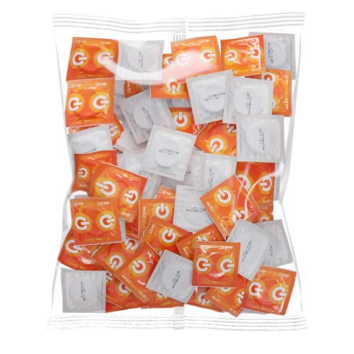 Paquete de 100 preservativos ON) Stimulation, con relieve, color rosa, látex de caucho natural