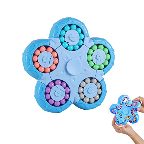 YUDANSI Juguete Giratorio de Frijoles mágicos, Cubo de Frijoles mágicos y Spinner 2 en 1, Regalo Pop para niños y niñas a Partir de 3 años, Adolescentes y Adultos como Regalo de cumpleaños