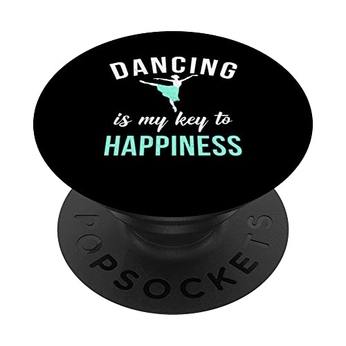 El baile es mi clave de la felicidad Bailando el amor Bailando el amor PopSockets PopGrip Intercambiable