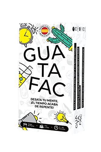 GUATAFAC – Juegos de Mesa Adulto - Juegos de Cartas - Más de 1 Millón de Jugadores - Regalo Mujer o Regalo Hombre Originales para cumpleaños - Español