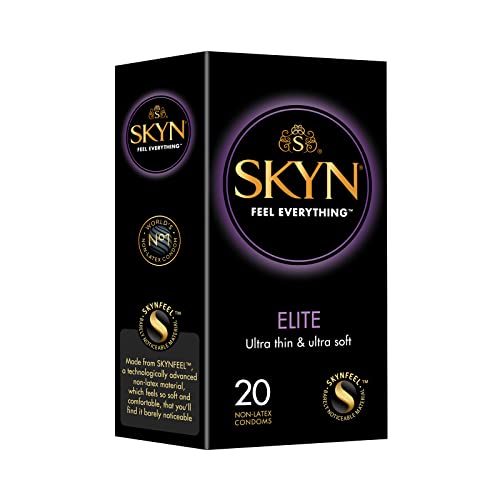Skyn Elite 200018 - Preservativos Masculinos, ultrafinos y ultrasuaves, 20 unidades