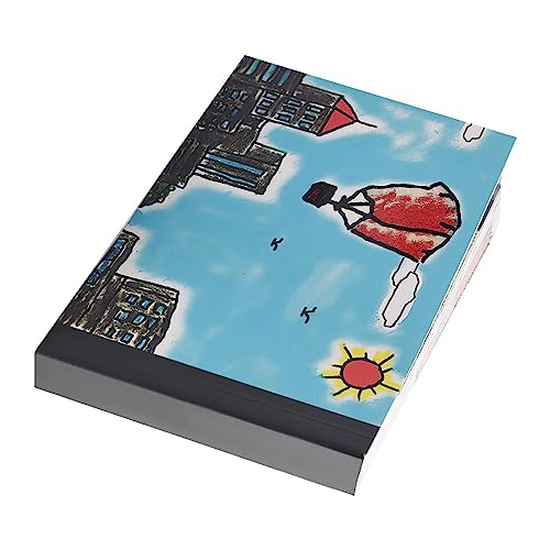 Povanjer Cartoon Flipss Book con un agujero - Creative Flipss Book para ocultar su anillo,Libro de propuesta de animación de 126 páginas con anillo oculto - Propuesta creativa y regalo de confesión