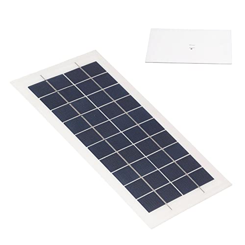 SIYANO Panel Solar Portátil de 5V 4.5W, Panel Solar de Silicio Policristalino, Paneles Solares de Ahorro de Energía de Alta Eficiencia para Luces de Emergencia Luces Publicitarias Semáforos