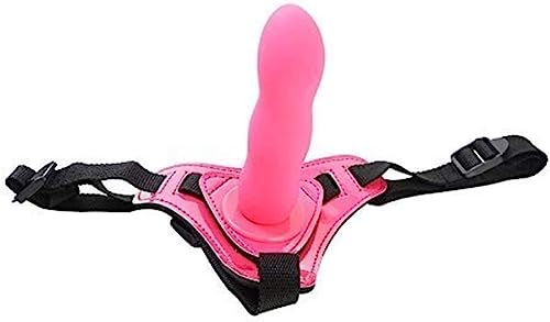 - Ropa Interior portátil Bragas Rosadas Correa de cinturón Ajustable en Dǒngs de Masaje for Lésbián Ventosas júgúětě sȇxuấl/pink/L