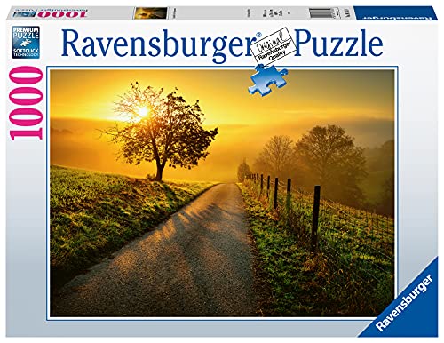 Ravensburger - Puzzle 1000 Piezas, Caminando al Amanecer, Colección Fotos y Paisajes, Puzzle para Adultos, Rompecabezas Ravensburger [Exclusivo en Amazon]