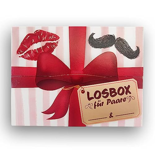 Losbox para parejas con 50 lotes: el juego para enamorados para momentos inolvidables con tu pareja o pareja para hombres y mujeres para el día de San Valentín o aniversario