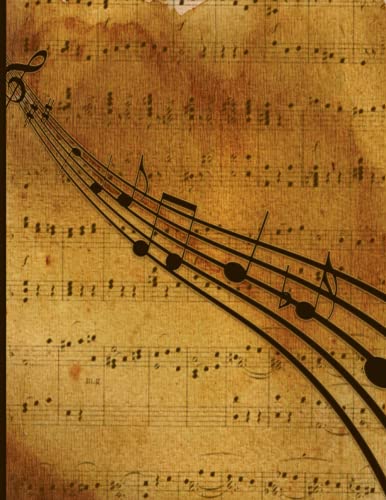 Cuaderno de música: Cuaderno de pentagramas para escribir notación musical - Cuaderno de música con pentagramas - Planifica y Organiza tus Clases de ... - 120 páginas - Tamaño A4 (21.59 x 27.94 cm).