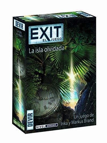 Devir - Exit: La Isla Olvidada, Juego de Mesa en Español, Juego de Mesa con Amigos, Escape Room, Juegos de Misterio, Juego de Mesa Adultos (BGEXIT5)