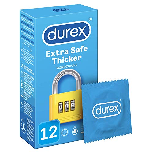 Durex Preservativos Extra Safe (Extra Seguro) - Total 12 Condones