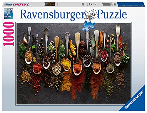 Ravensburger - Puzzle 1000 Piezas, Especias del Mundo, Colección Fotos y Paisajes, Puzzle para Adultos, Rompecabezas Ravensburger [Exclusivo en Amazon]