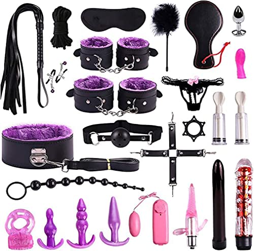 XaiYimee Bdsm Attache Cṓuplê 25 Piezas/Set para Novias y Principiantes.