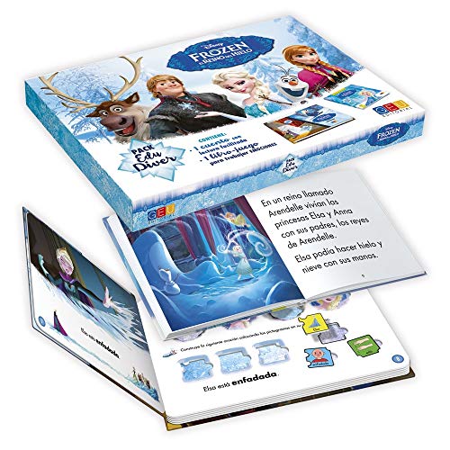 Pack EduDiver Frozen. El reino del hielo / Editorial GEU/ A partir de 3 años-NEE/ Trabaja las emociones / Aumenta su confianza / Con pictogramas