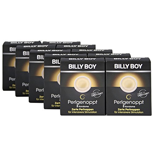 Billy Boy 30 (10 x 3) preservativos Billy Boy con cuentas