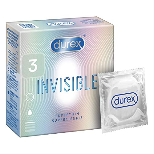 Durex Invisible Extra fina extra Sensitive 3 Pack