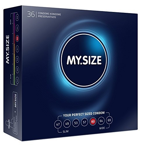 My Size Condoms 60mm x36 XL Extra Large Condoms (German Engineering at its best) by My Size