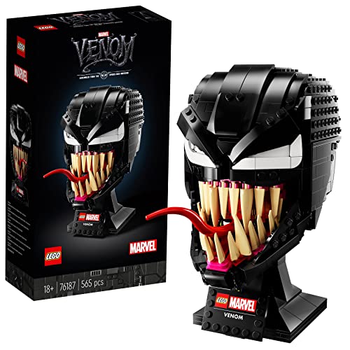 LEGO 76187 Marvel Spider-Man Venom, Maqueta para Construir para Adultos Inspirada en Las Películas, Decoración para Casa, Regalos Originales Día del Papa