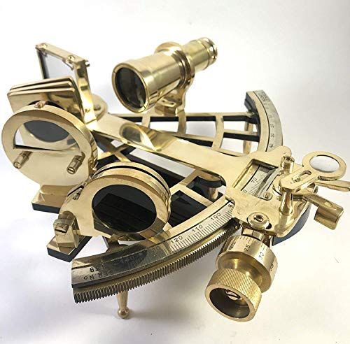 Instrumento sexual náutico por Malla - Sextante navegacional - Sextante original - Sextante de trabajo - Astrolabe Vintage funcional Sextante - Sextante regalo