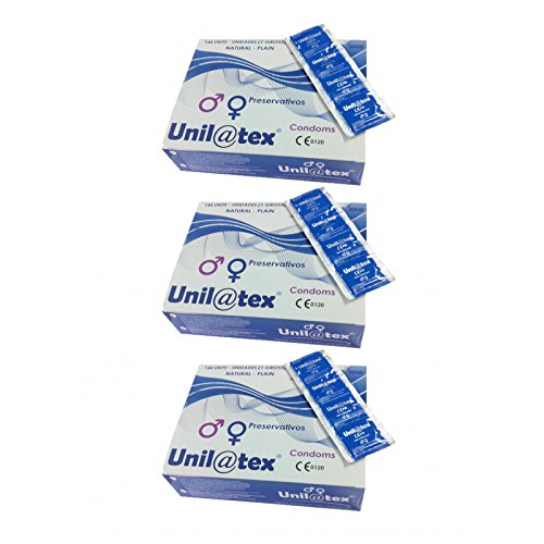 Unilatex Natural Preservativos Naturales Transparente Sin Sabor - 3 Unidades