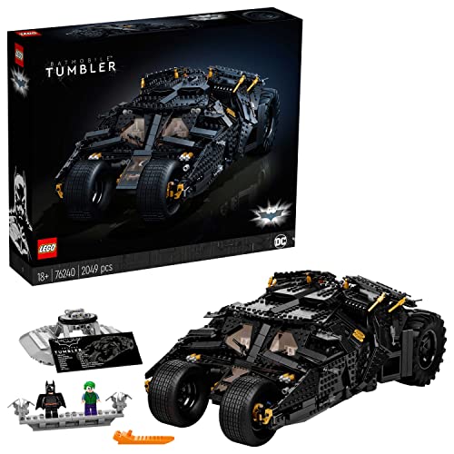 LEGO 76240 DC Batman Batmóvil Blindado, Set De Construcción para Adultos, Idea De Regalo Coleccionable