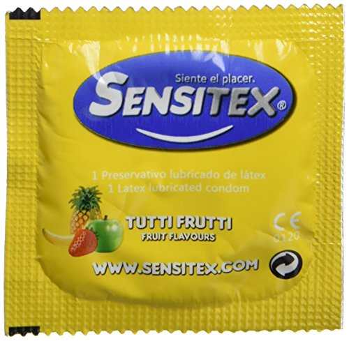 Sensitex Preservativos de Sabores de Frutas Variadas - 144 Preservativos